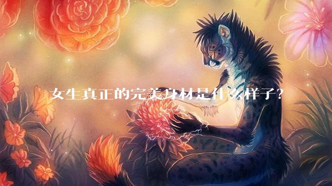女生真正的完美身材是什么样子？