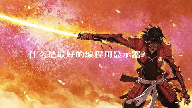 什么是最好的编程用显示器？